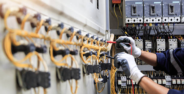 Professional Electrician technician working in Centerville, IN